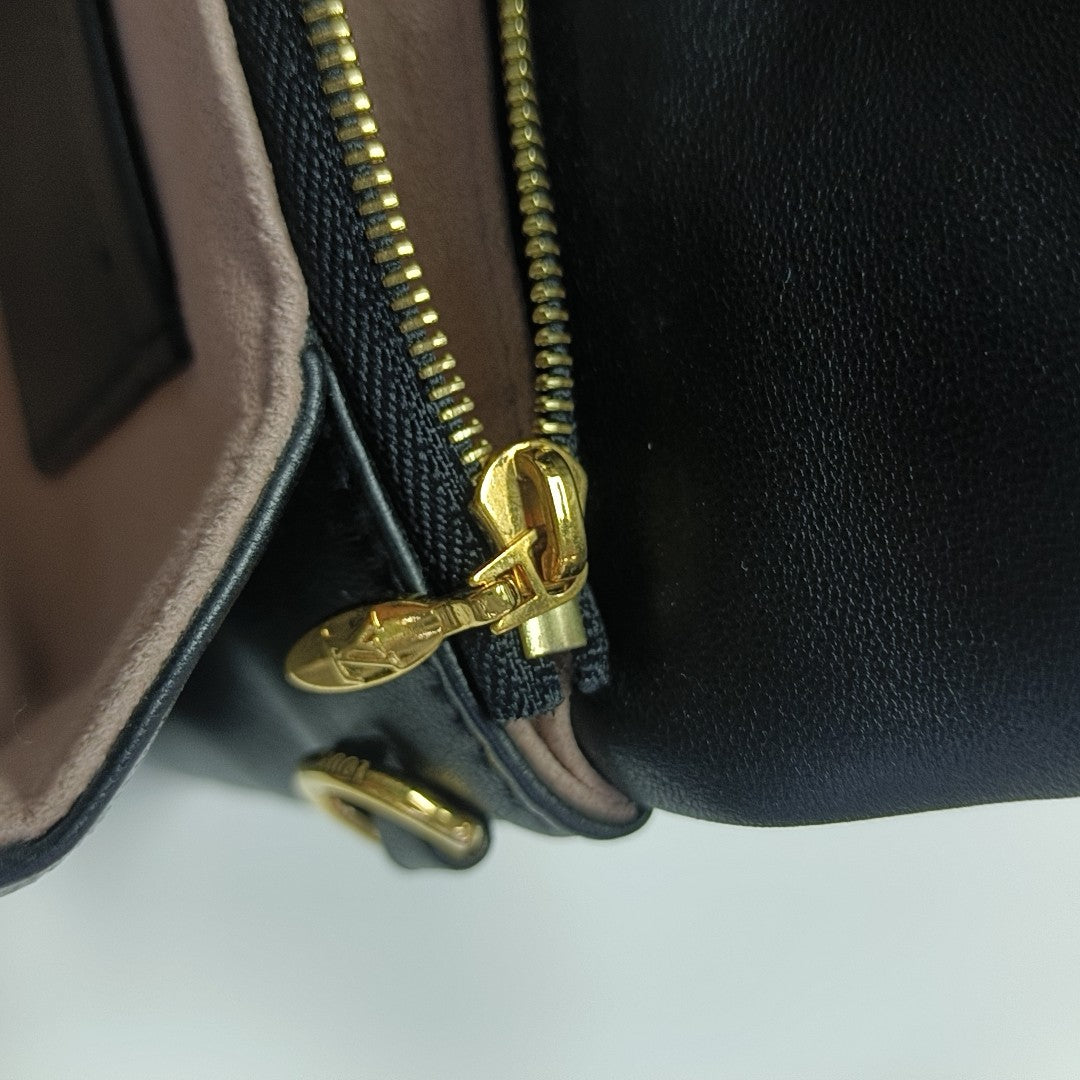 COUSSIN Lambskin Black