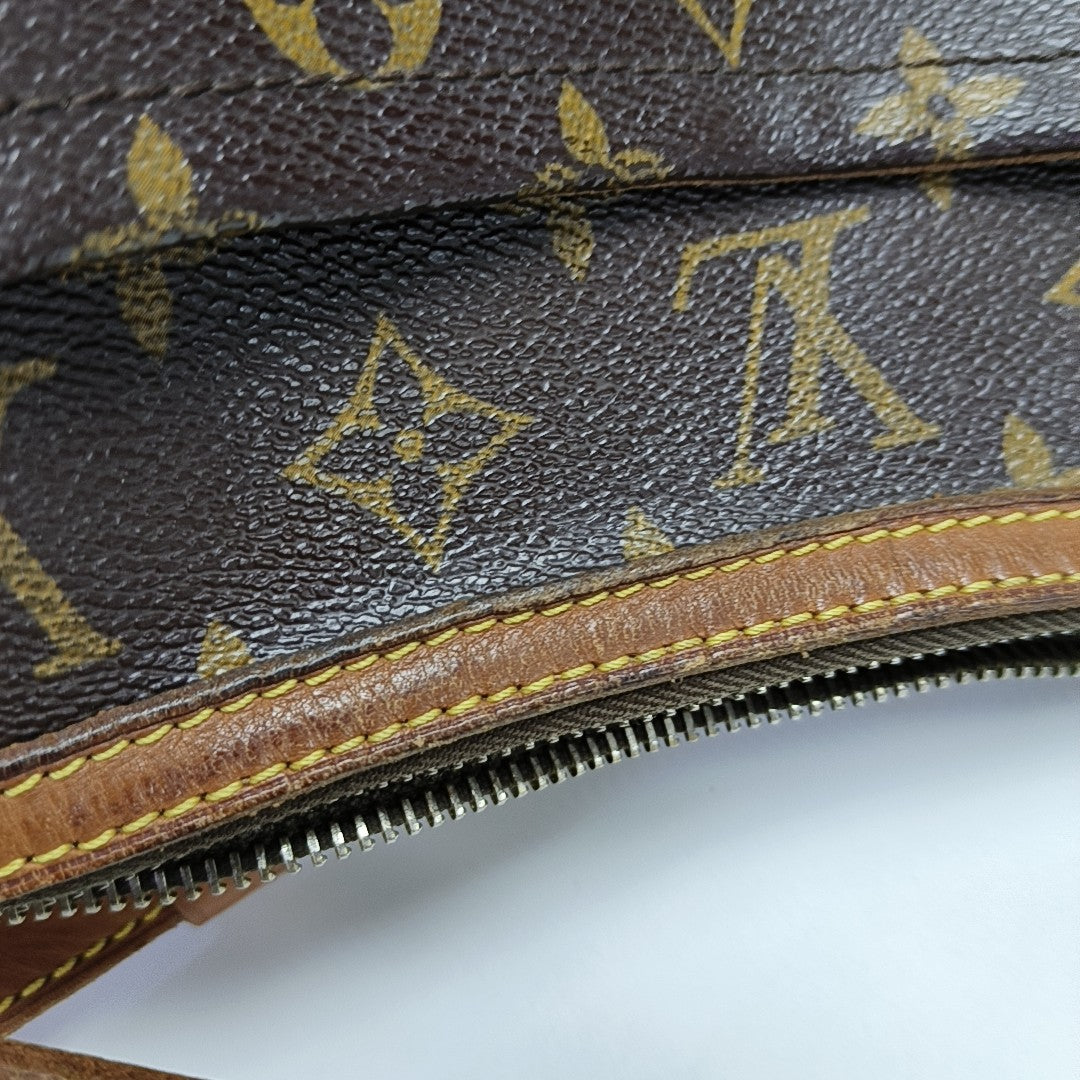 ODEON Monogram Coated Canvas Brown