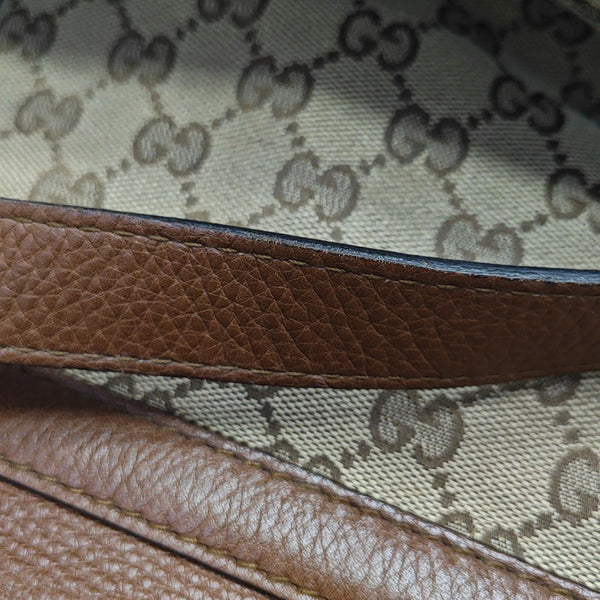 Indy Monogram Fabric Brown