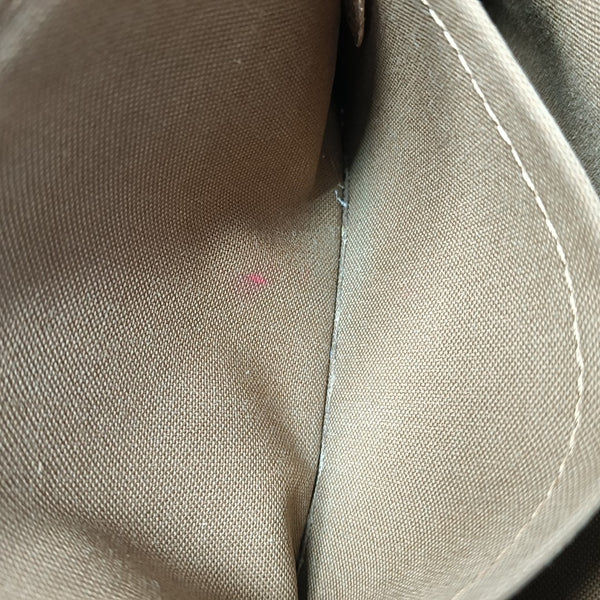 ACCESSOIRES GM Monogram Coated Canvas Brown