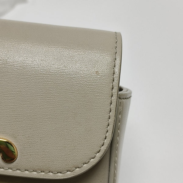 TRIOMPHE Mini Calfskin Beige