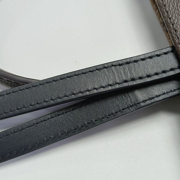 ONTHEGO MM Monogram Coated Canvas Brown