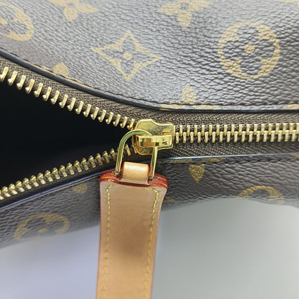 SIDE TRUNK MM Monogram Coated Canvas Brown