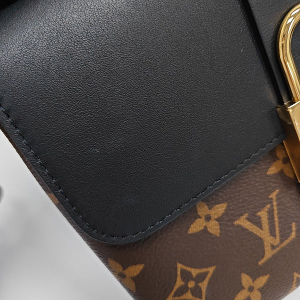 LOCKY BB Monogram Coated Canvas Brown