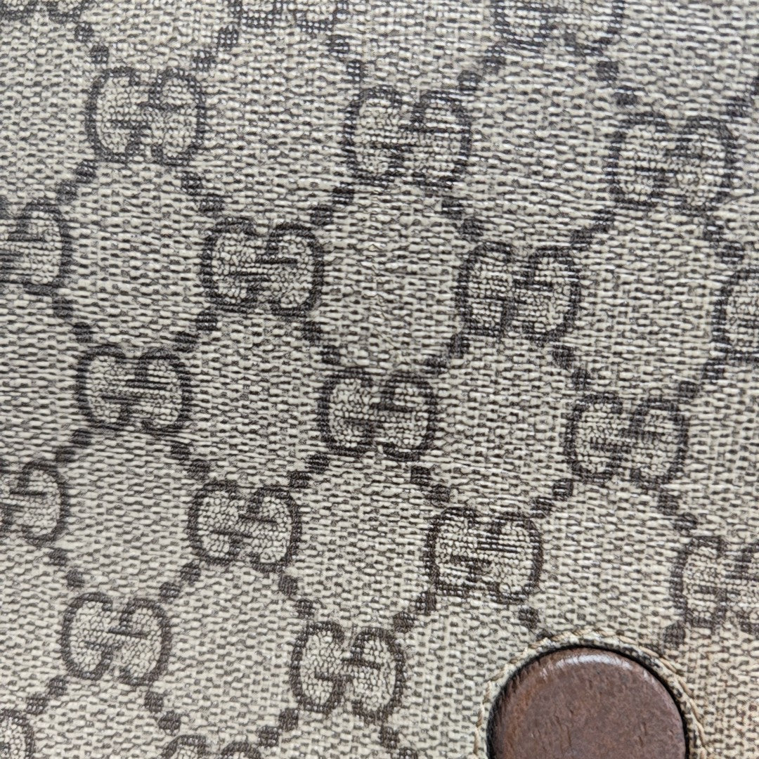 Neo Vintage Large Monogram Coated Canvas Brown