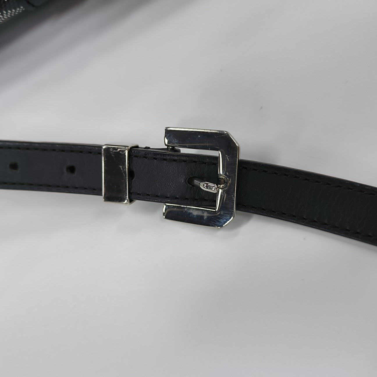 Belvedere Coated Canvas Black