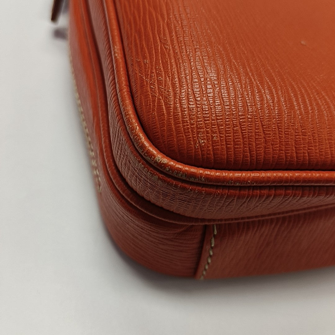 Calfskin Crossbody Bag Red