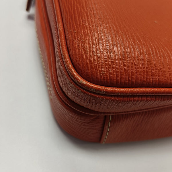 Calfskin Crossbody Bag Red
