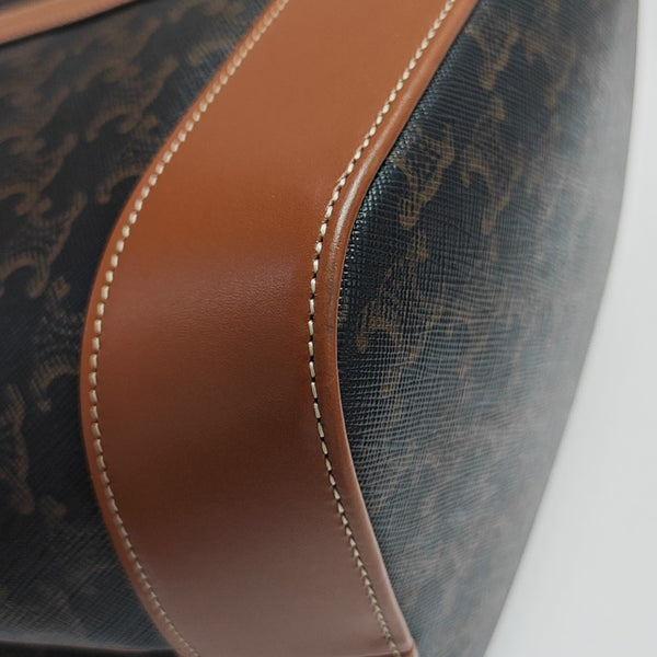 TRIOMPHE CANVAS Medium Coated Canvas Brown
