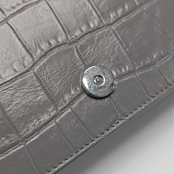 KATE Medium Calfskin Gray