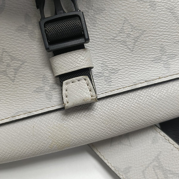 OUTDOOR Monogram Coated Canvas White