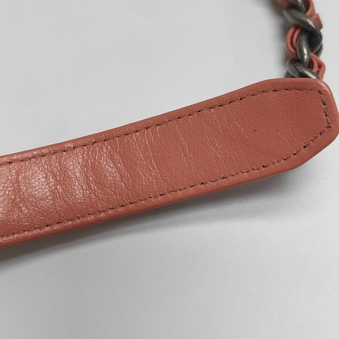 CHANEL 19 Small Quilted Lambskin Pink