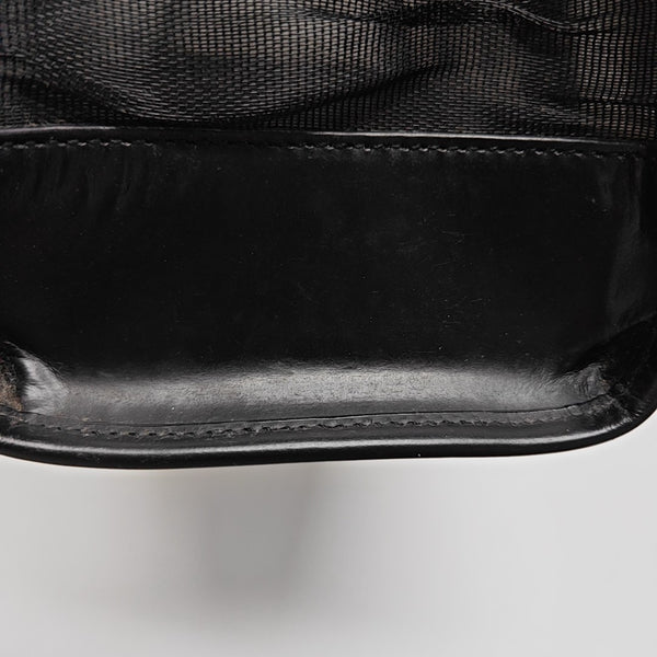 Special Material Top Handle Bag Black