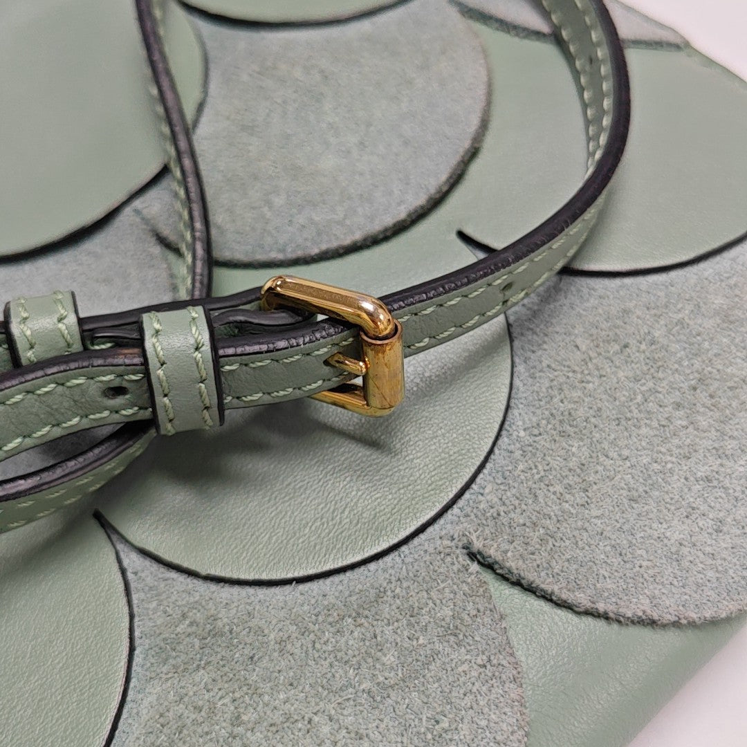 Calfskin Shoulder Bag Green