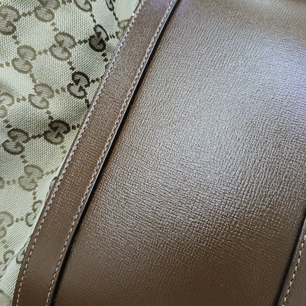 Horsebit 1955 Small Monogram Calfskin Brown