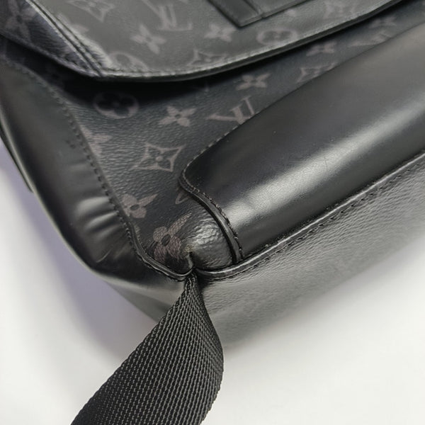 VOYAGER PM Monogram Coated Canvas Black