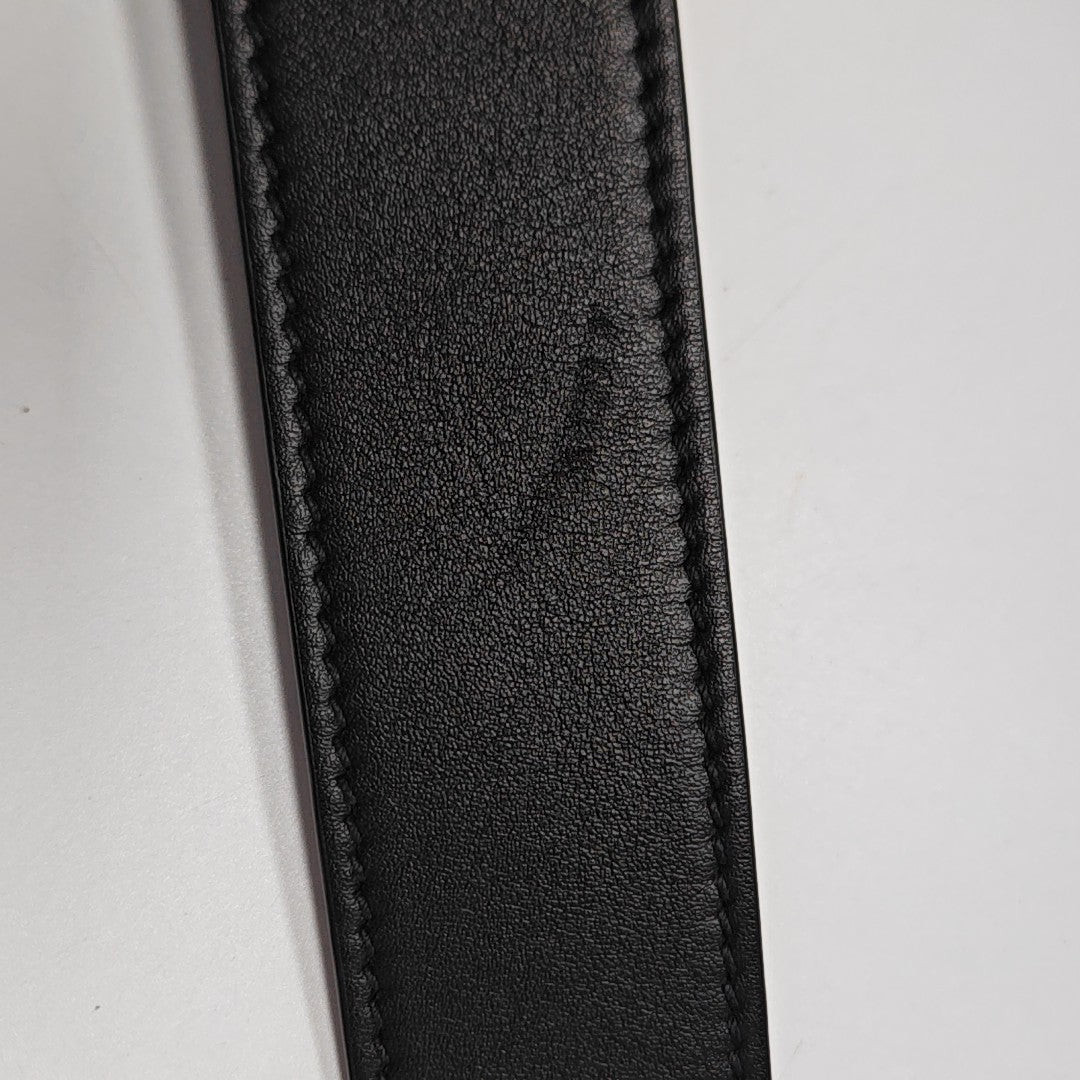 Beau Large Calfskin Black