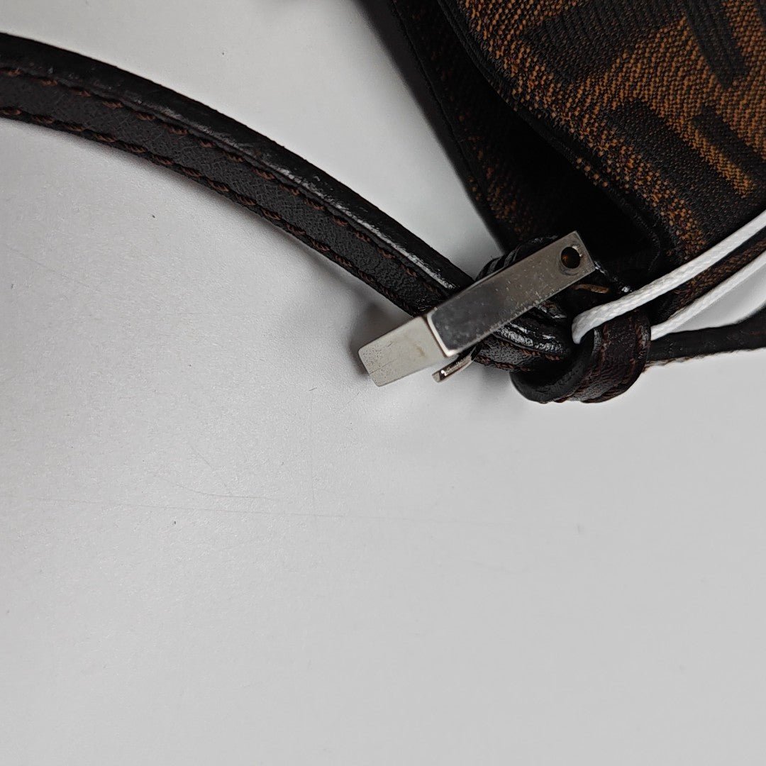 Canvas Top Handle Bag Brown
