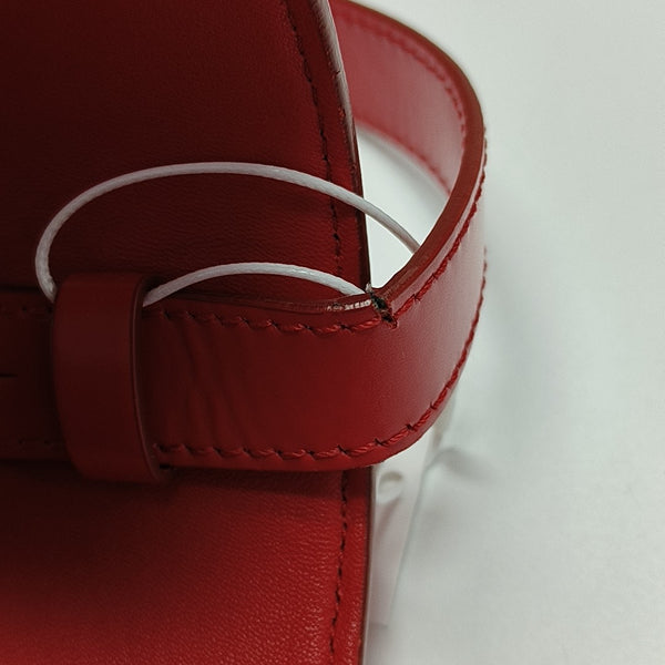 Calfskin Crossbody Bag Red