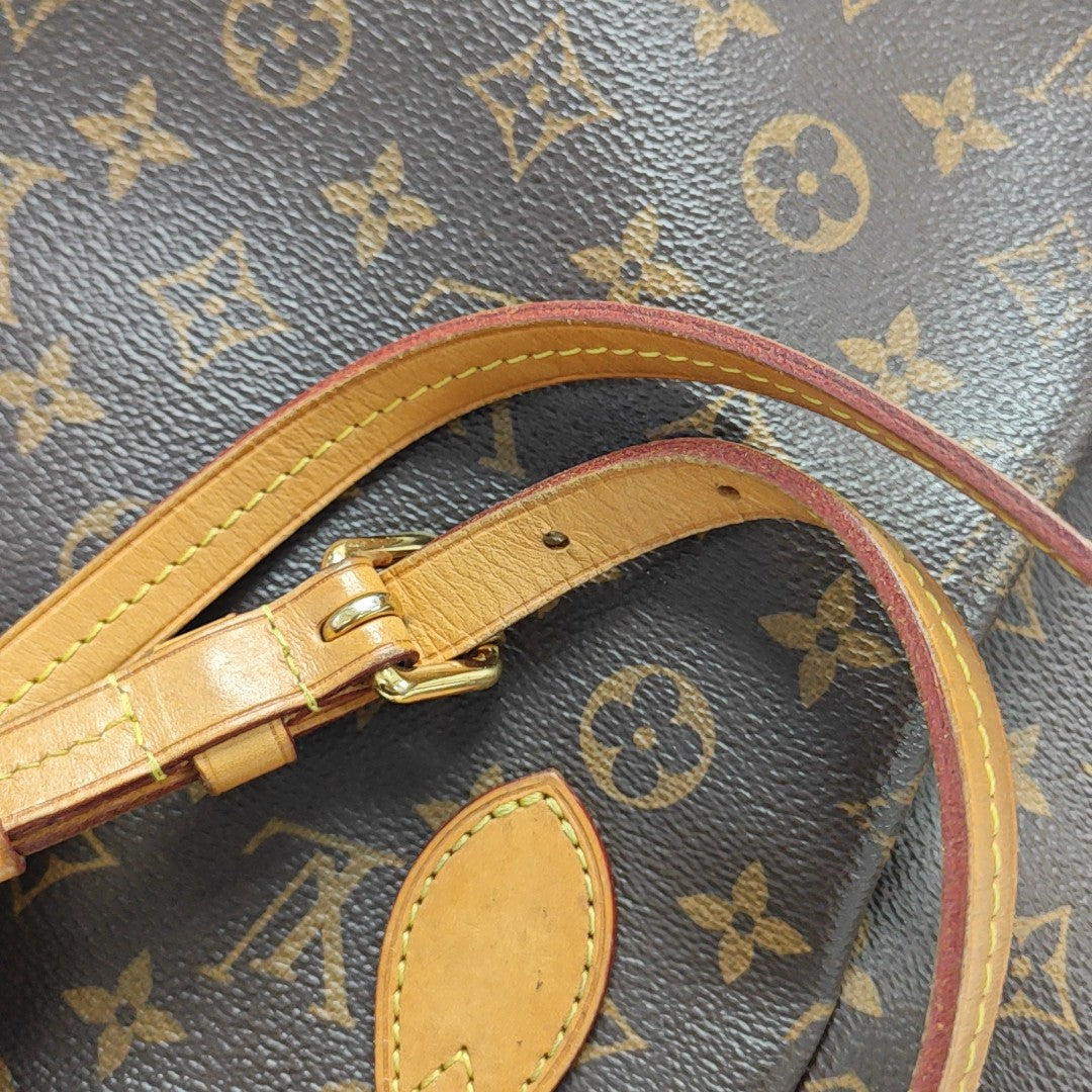 TURENNE MM Monogram Coated Canvas Brown