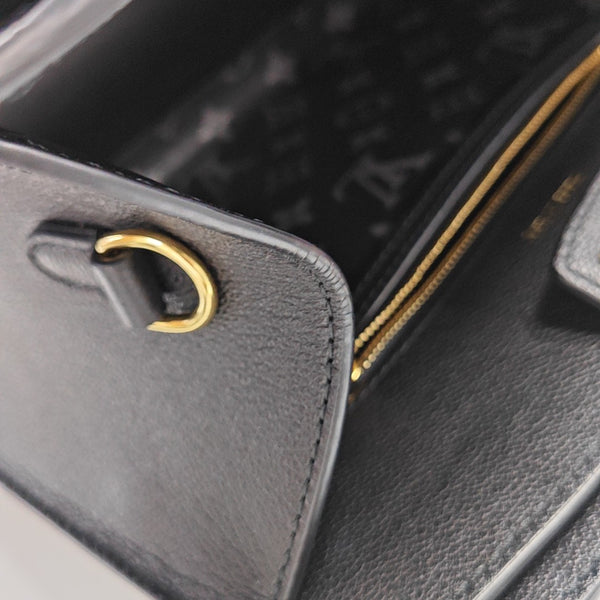 CITY STEAMER PM Calfskin Black