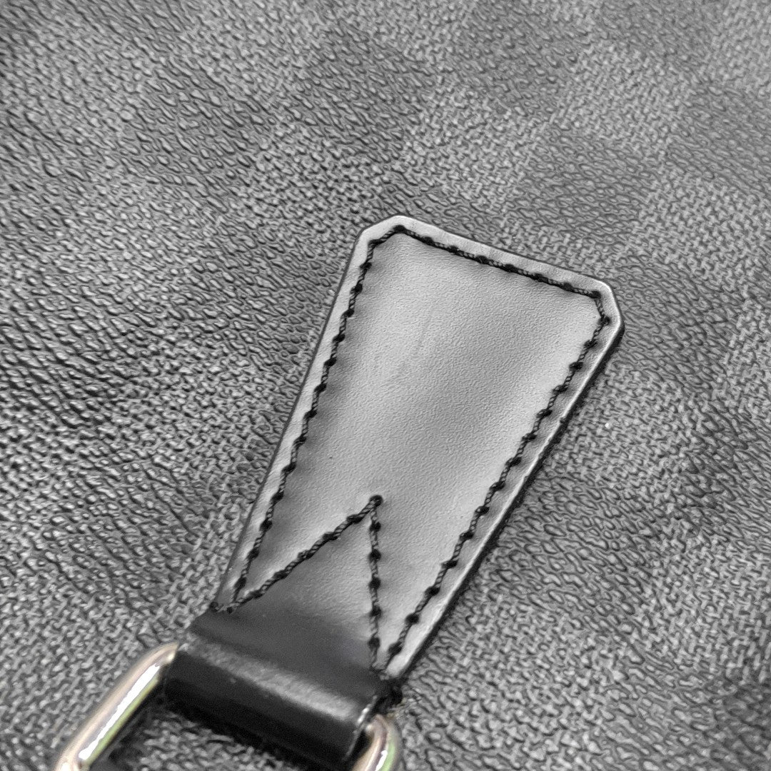 PORTE-DOCUMENTS Damier Graphite Coated Canvas Gray