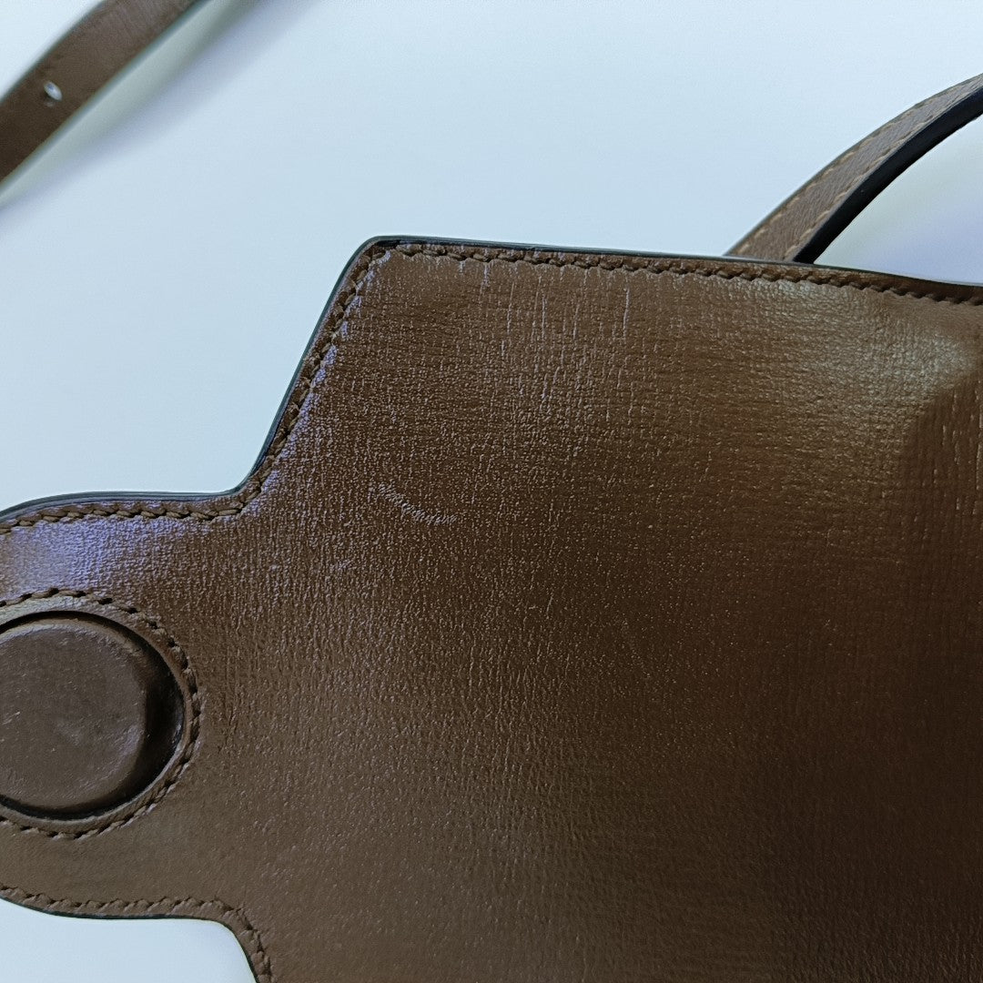 Horsebit 1955 Mini Coated Canvas Beige