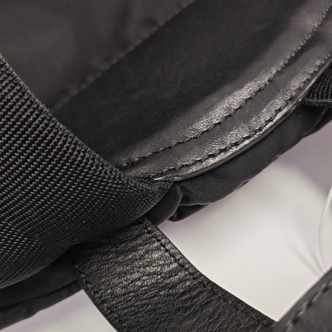 Nylon Backpack Black