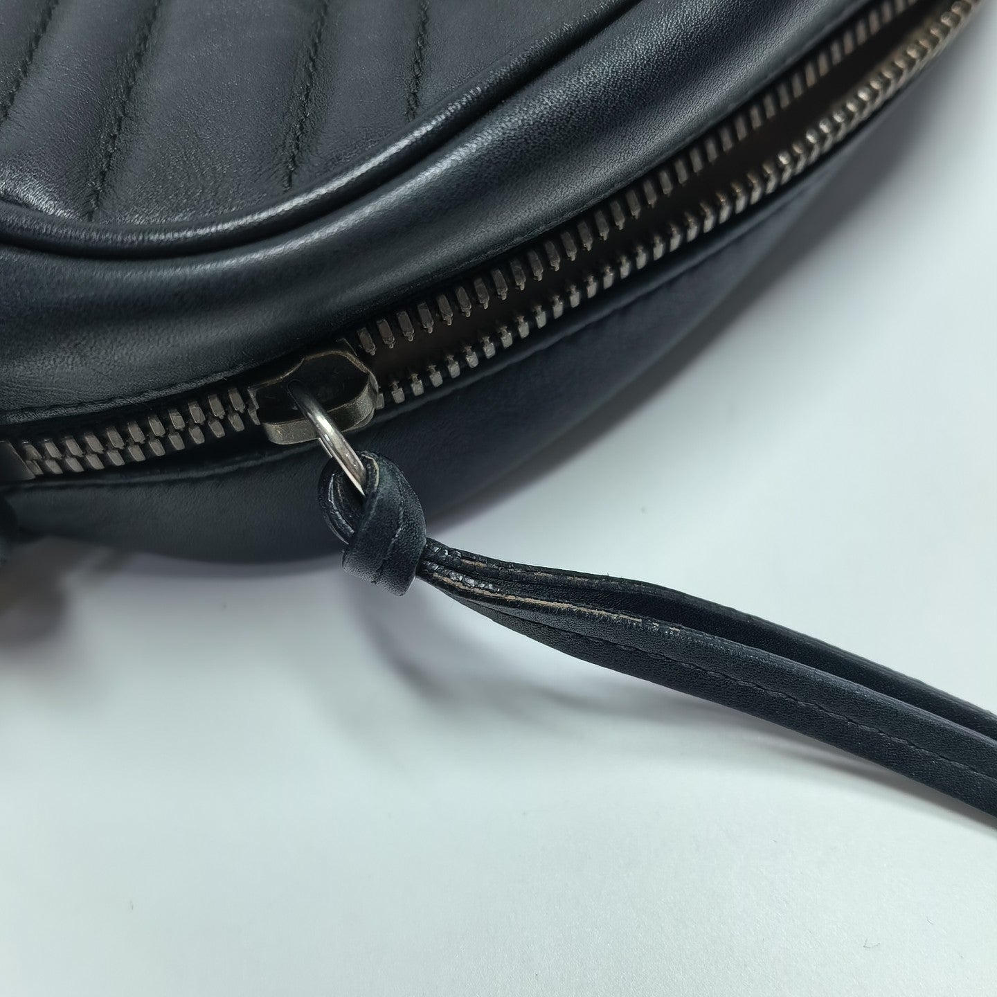 GG Marmont Small Quilted Calfskin Black
