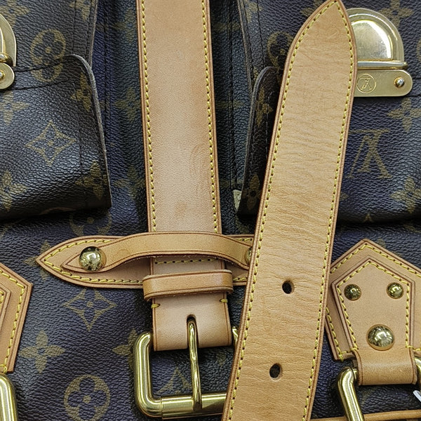 MANHATTAN GM Monogram Coated Canvas Brown