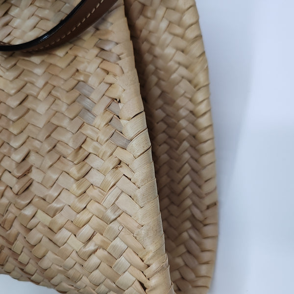 Special Material Shoulder Bag Beige
