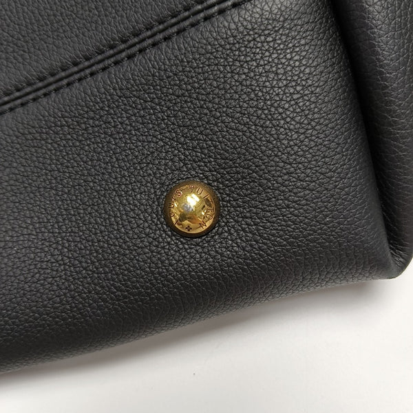 LOW KEY HOBO MM Monogram Calfskin Black