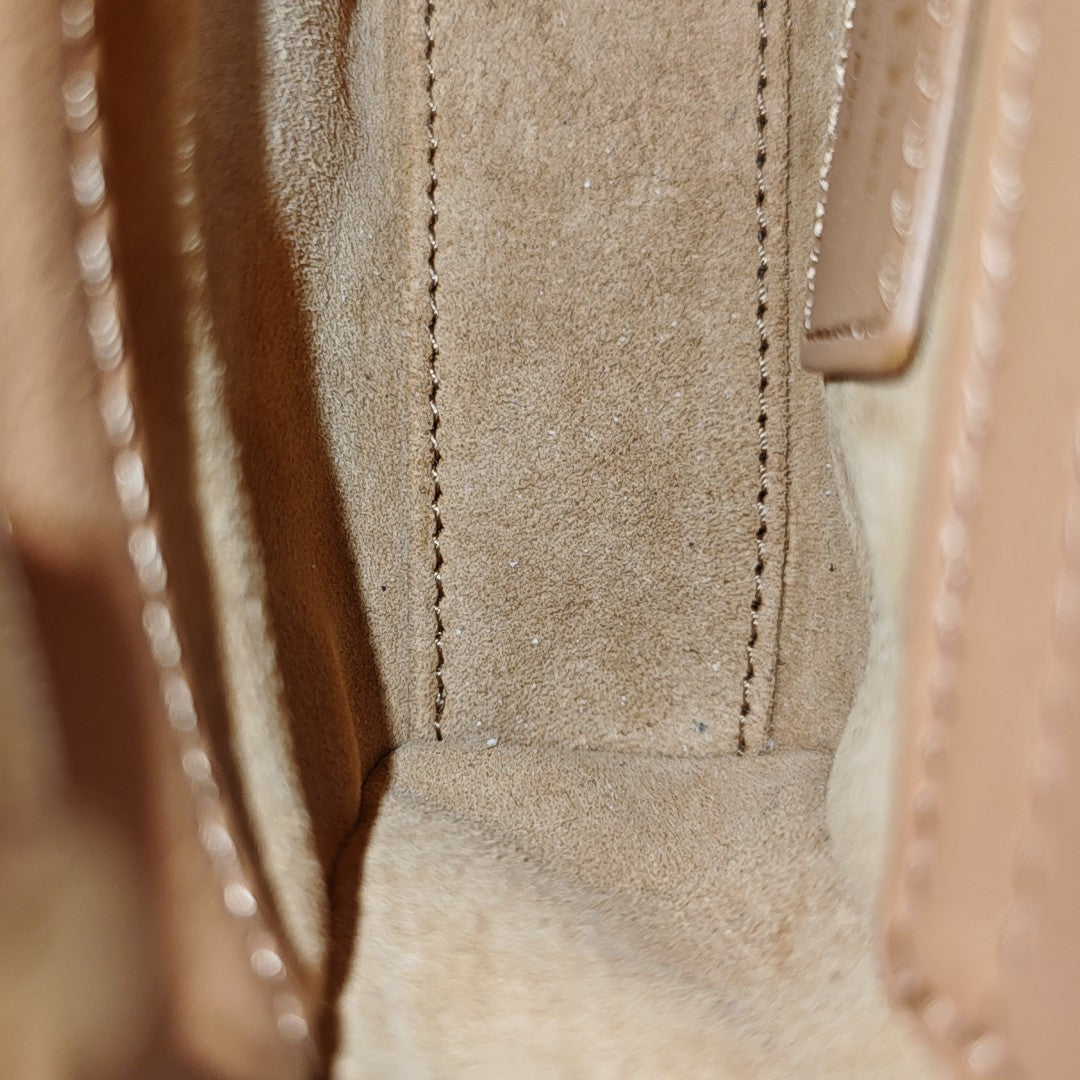 Lady Dior Super Mini Cannage Lambskin Brown