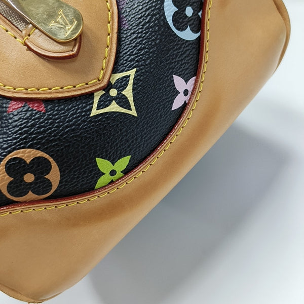 LV × TM CLAUDIA Monogram Coated Canvas Black