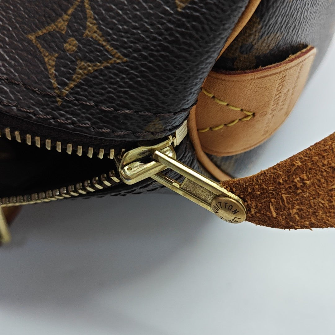 SPEEDY 30 Monogram Coated Canvas Brown