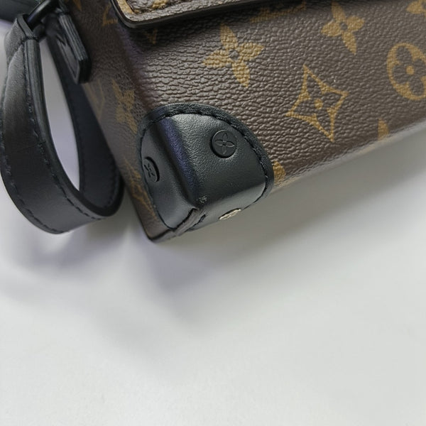 SOFT TRUNK Mini Monogram Coated Canvas Brown