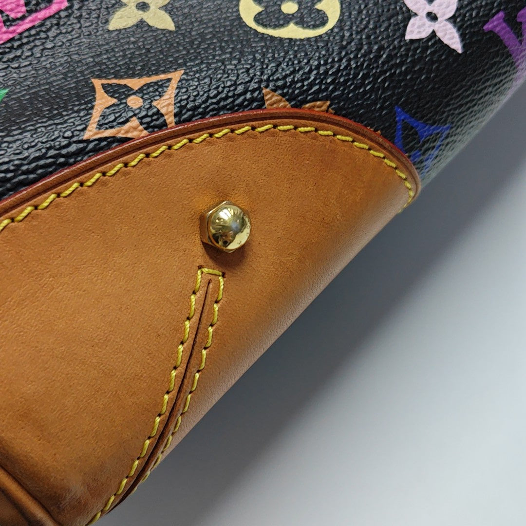 CLAUDIA Monogram Coated Canvas Black