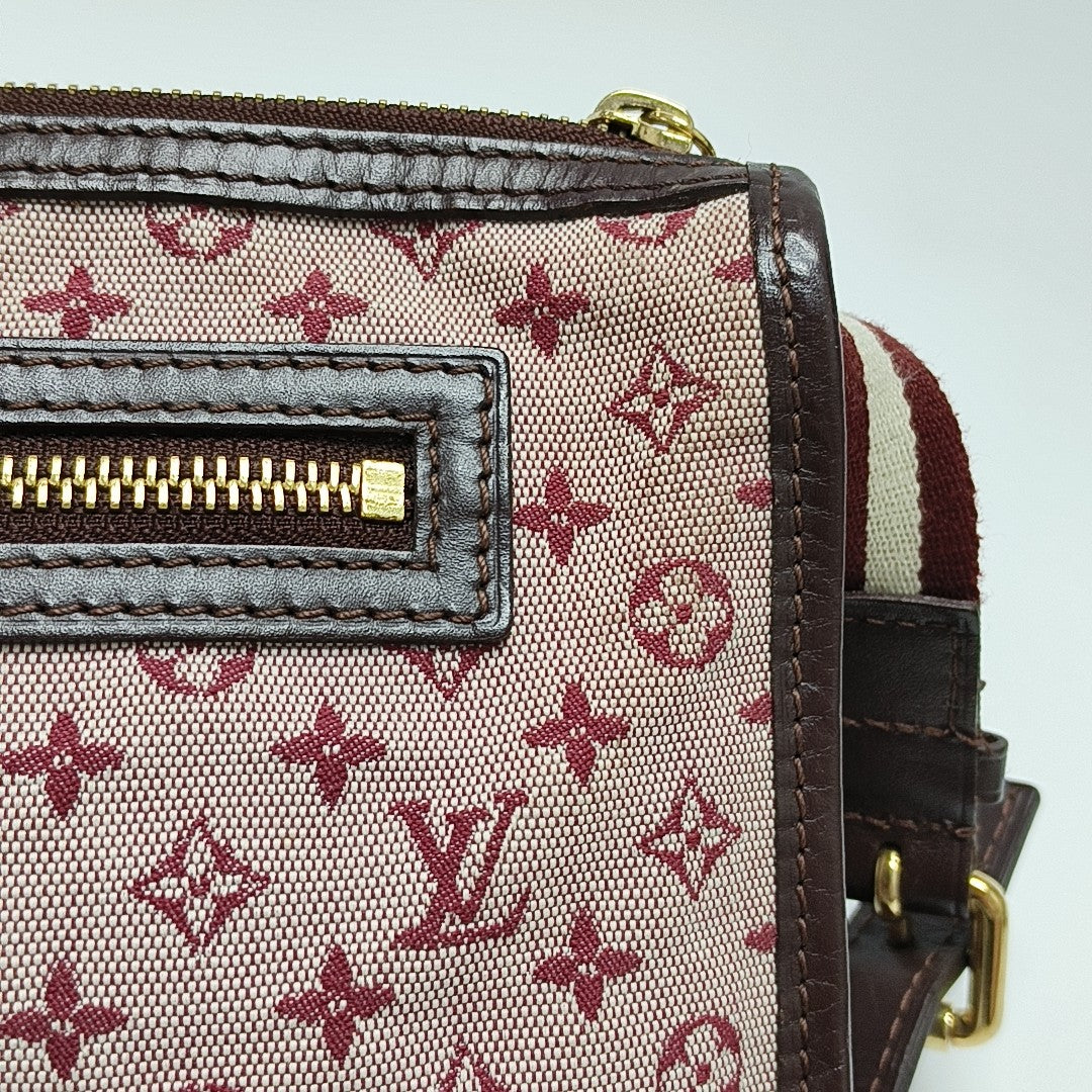KATHLEEN Monogram Canvas Red