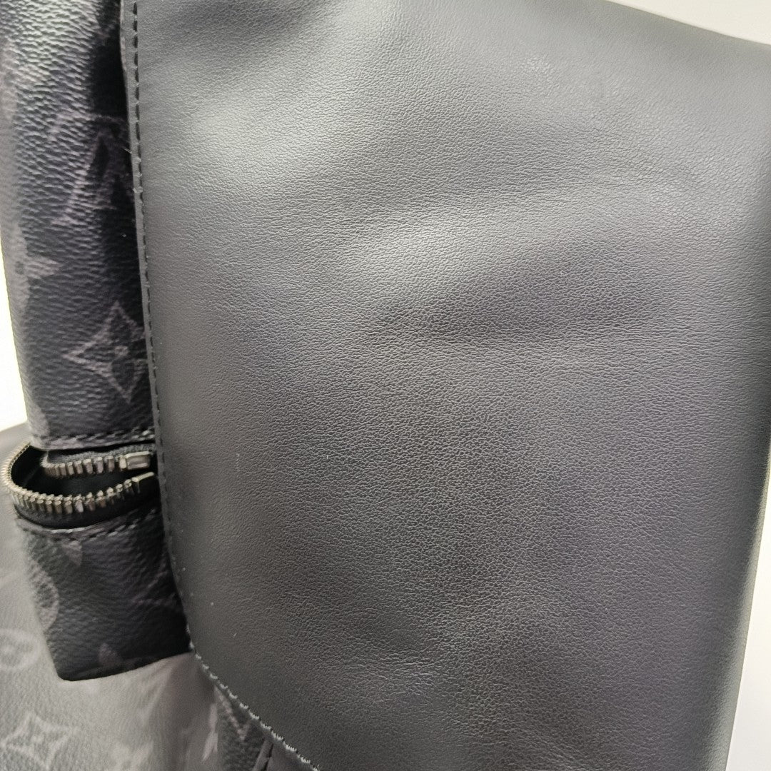 DISCOVERY PM Monogram Coated Canvas Black