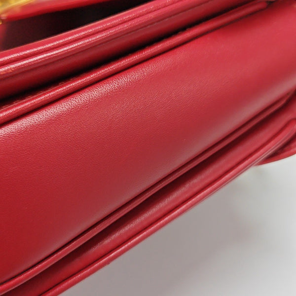 C Medium Calfskin Red