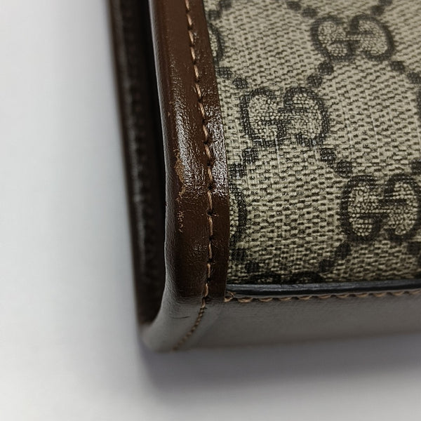 Retro Mini Monogram Coated Canvas Beige
