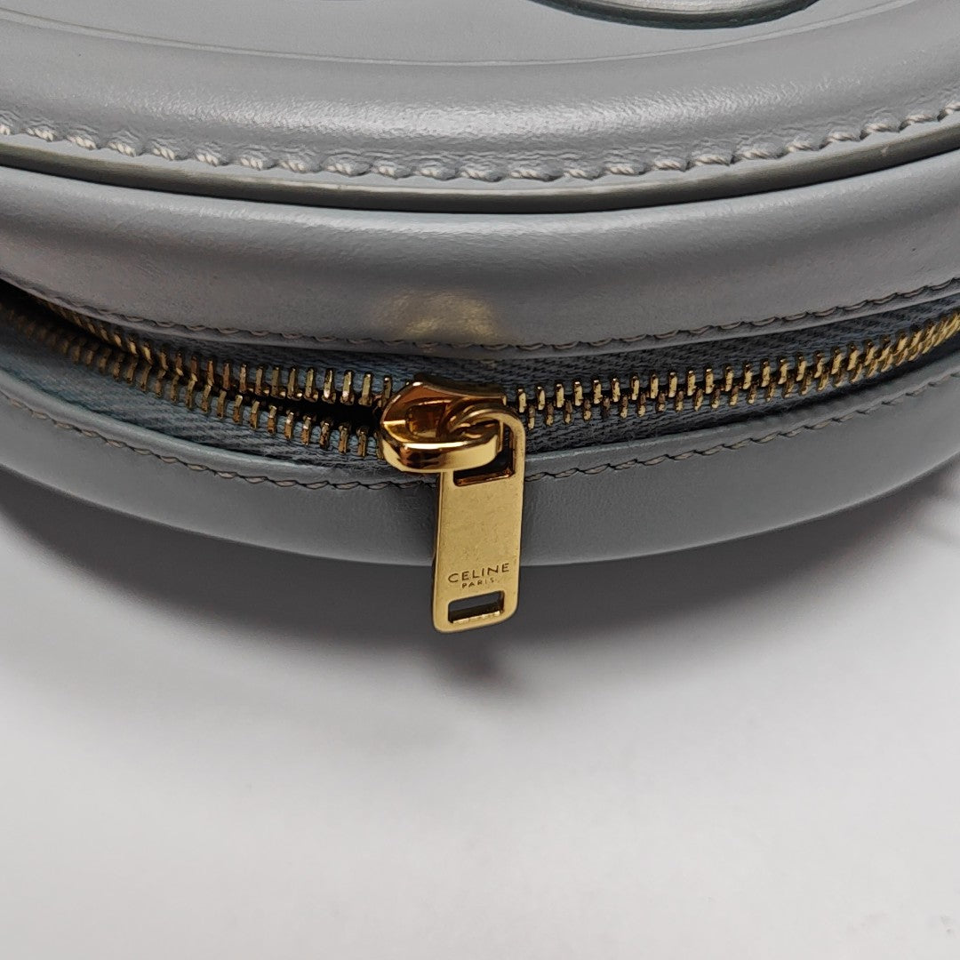 TRIOMPHE Mini Calfskin Blue