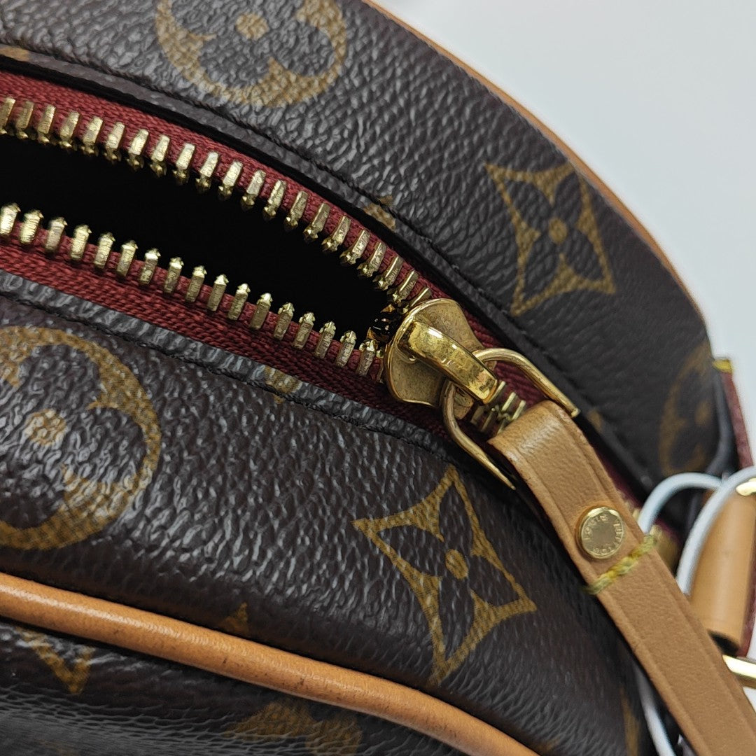 BOITE CHAPEAU PM Monogram Coated Canvas Brown