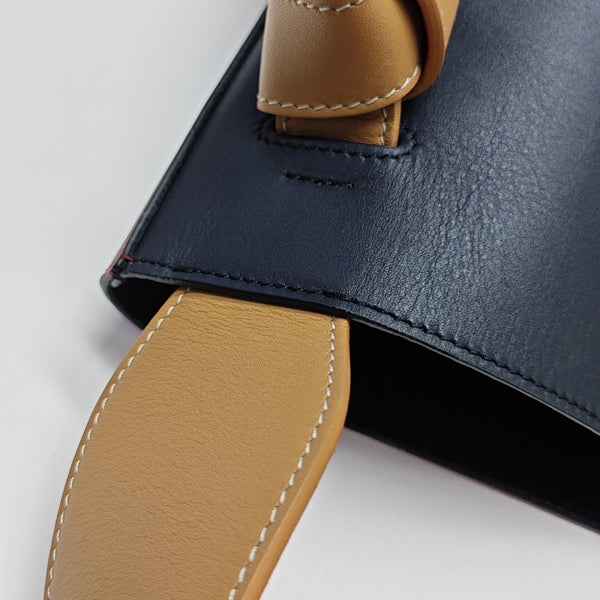 TWISTED CABAS Small Calfskin Red