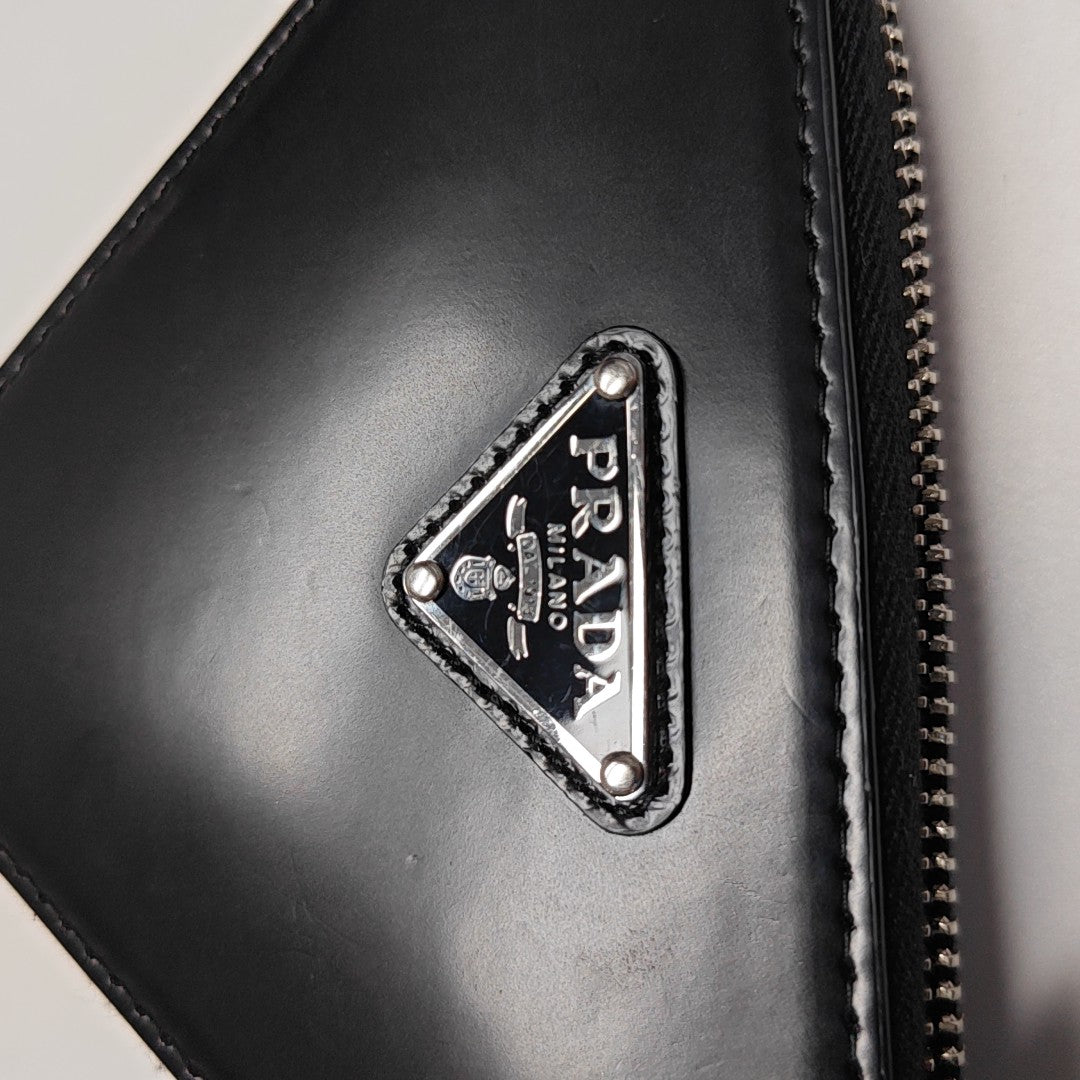 Calfskin Shoulder Bag Mini Black