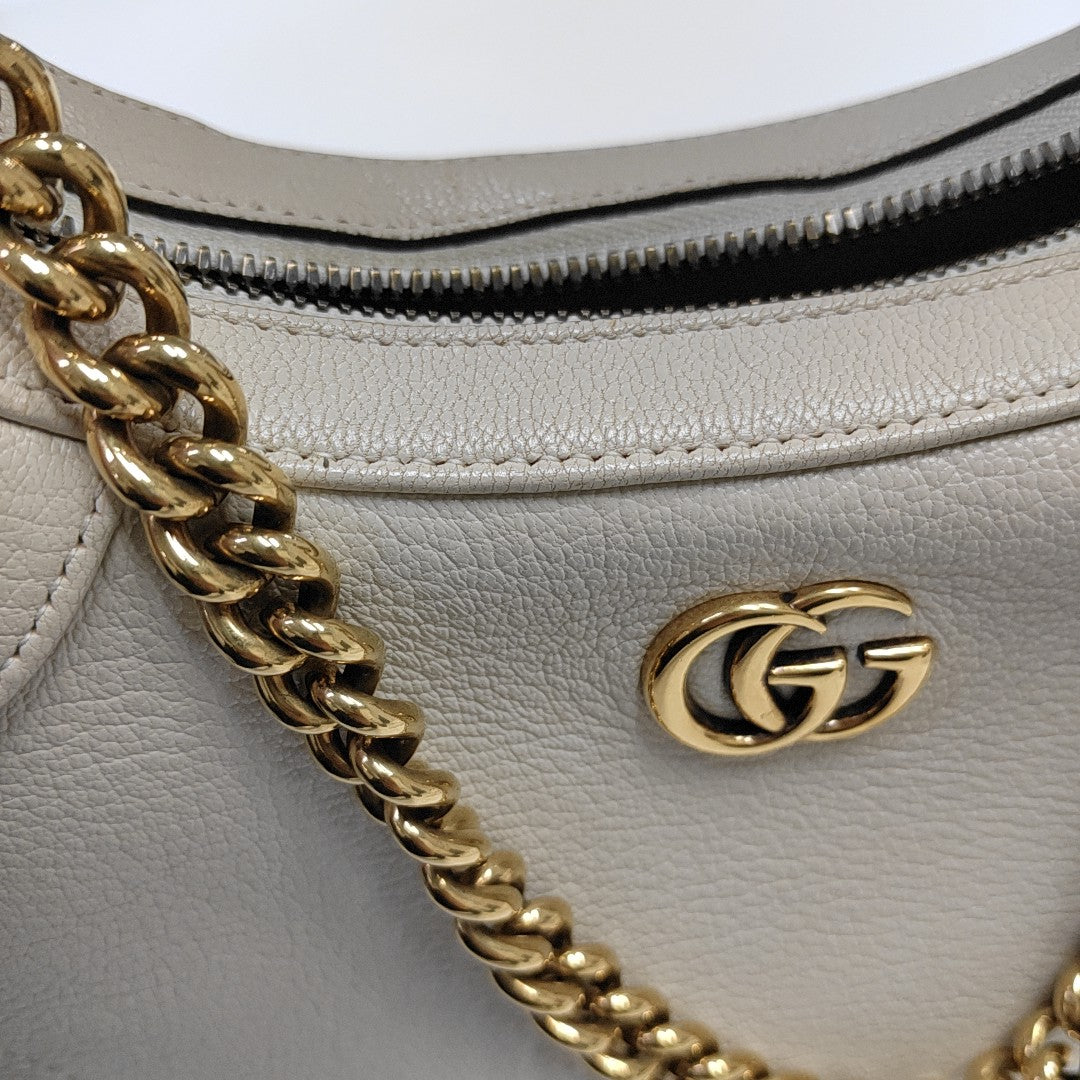 Aphrodite Small Calfskin White