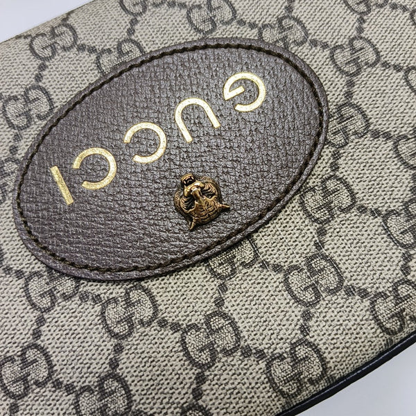 Neo Vintage Monogram Coated Canvas Beige