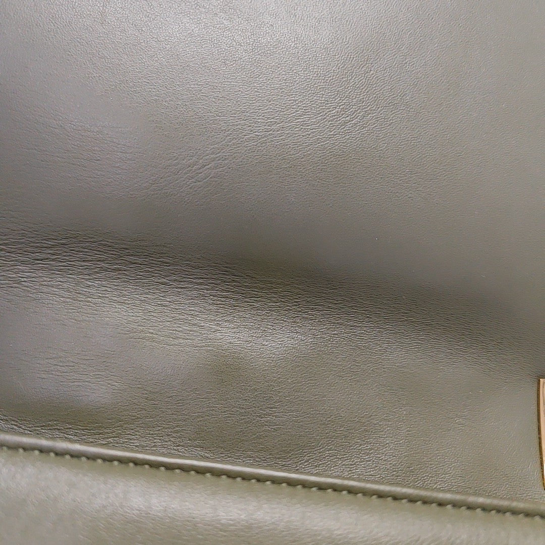 Lola Small Quilted Lambskin Green