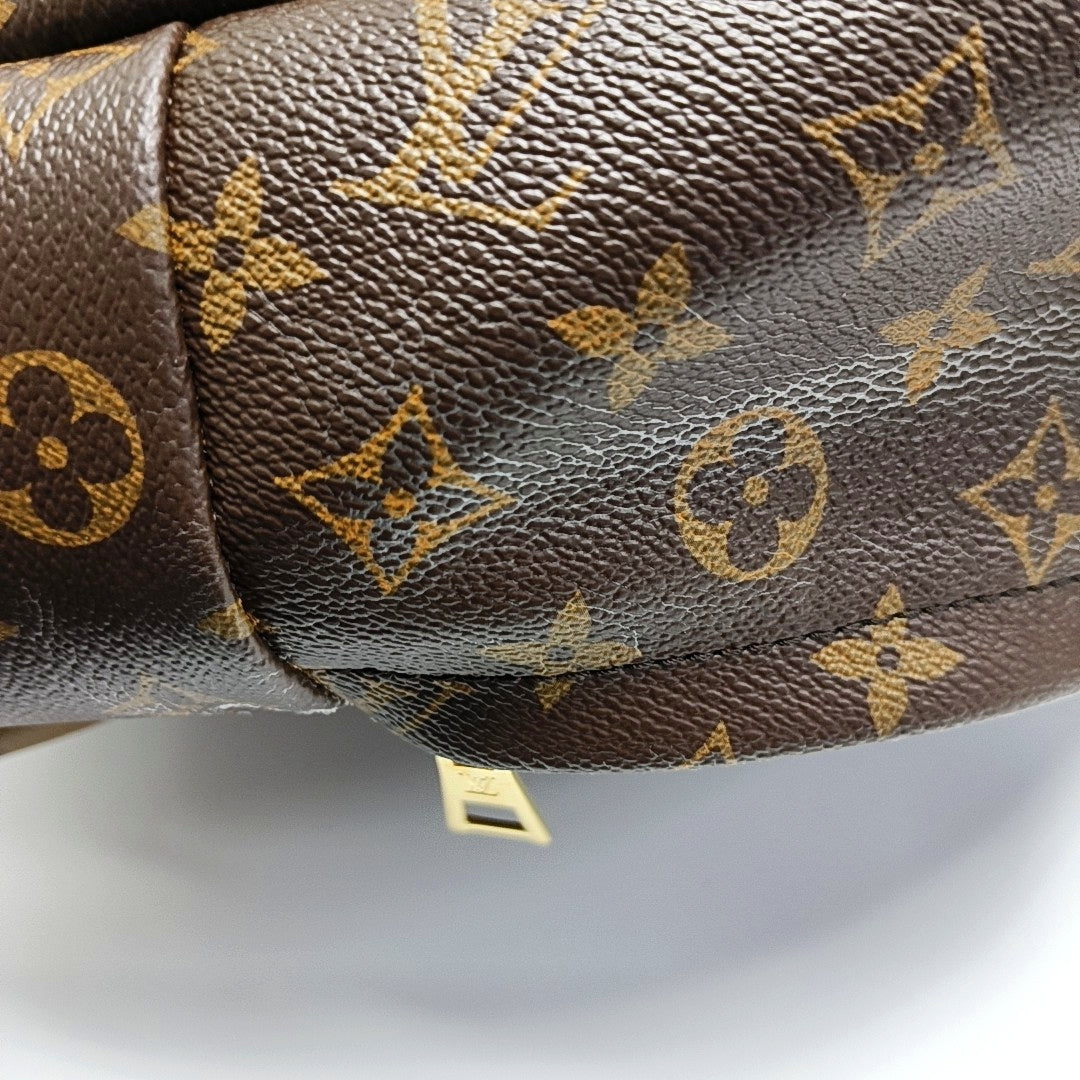 PALM SPRINGS PM Monogram Coated Canvas Brown