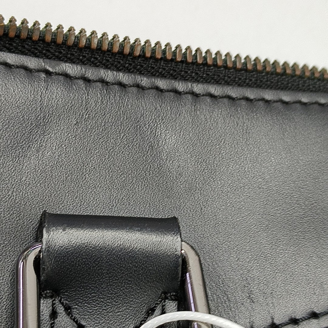 EXPLORER Monogram Coated Canvas Black